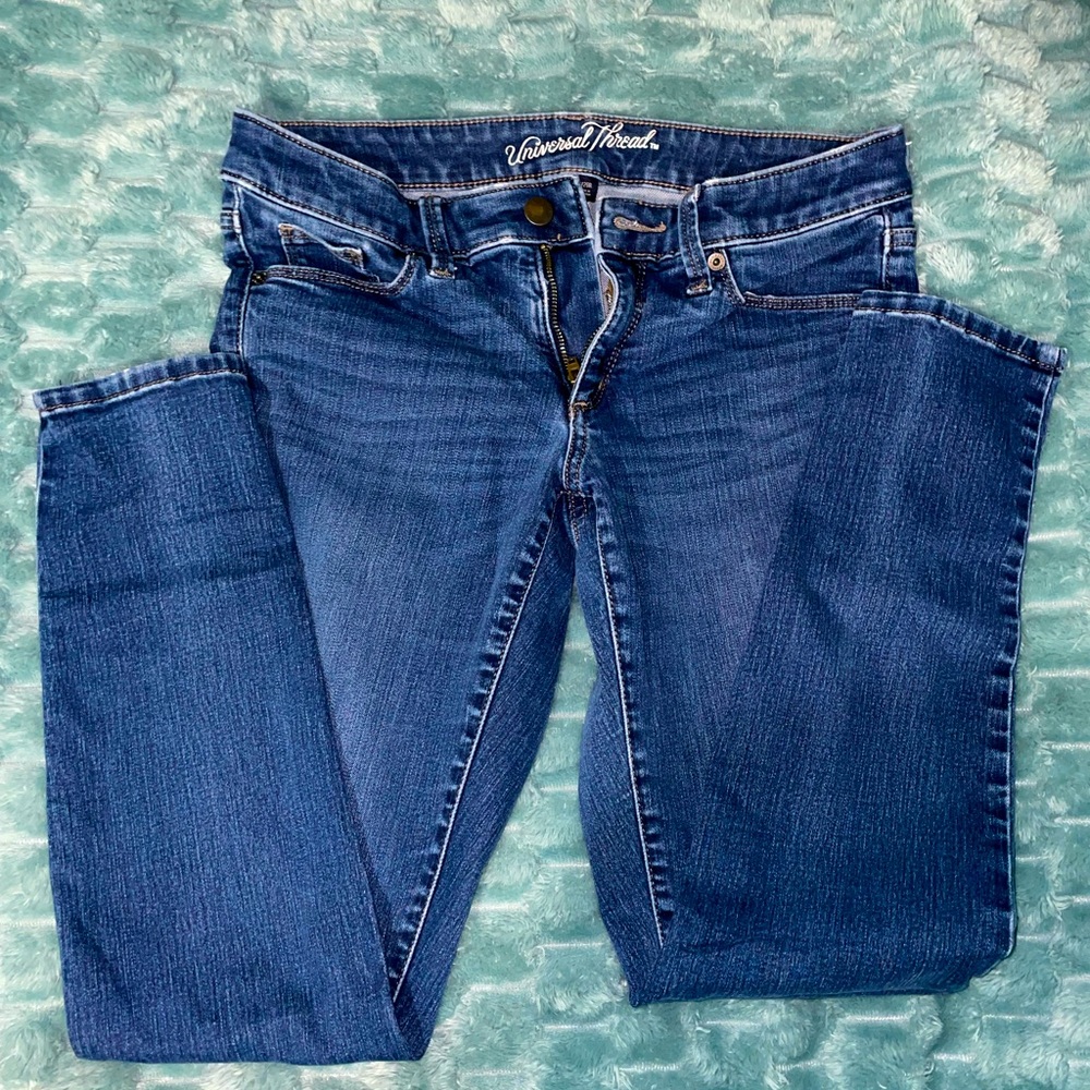 Target skinny blue jeans
